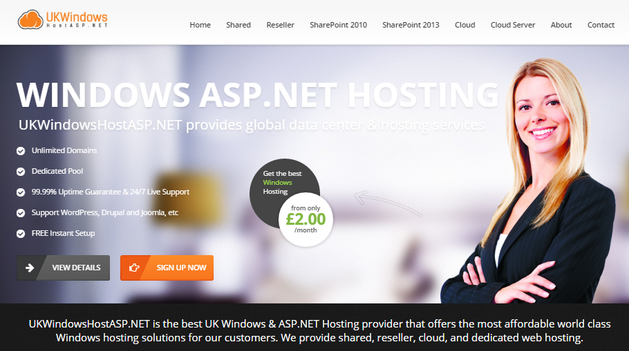 Best Windows & ASP.NET Hosting Provider in UK